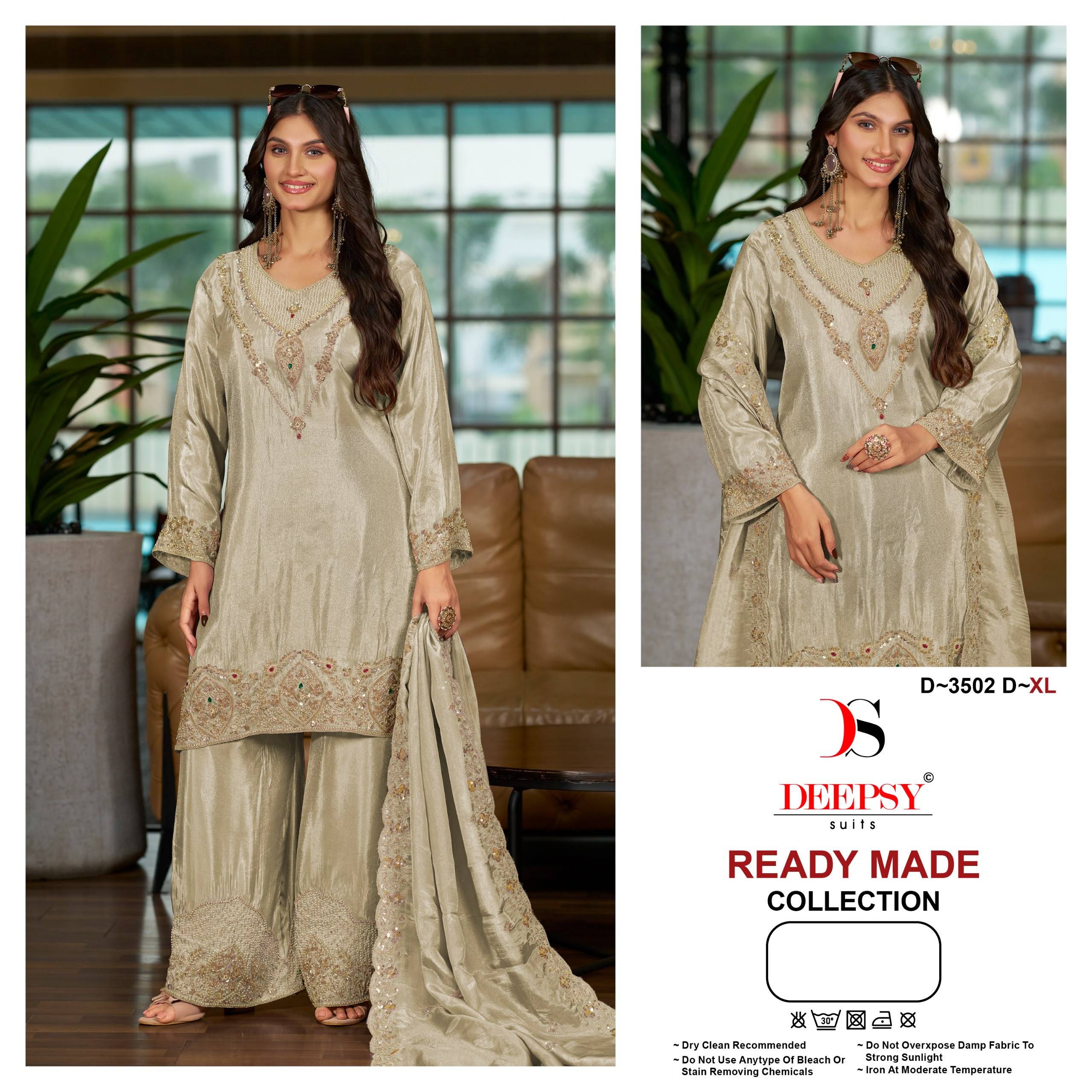 D-3502 SERIES BY DEEPSY SUITS Pakistani Suits Colorful Ethnic Wear Pure Viscouse Readymade Dresses At Wholesale